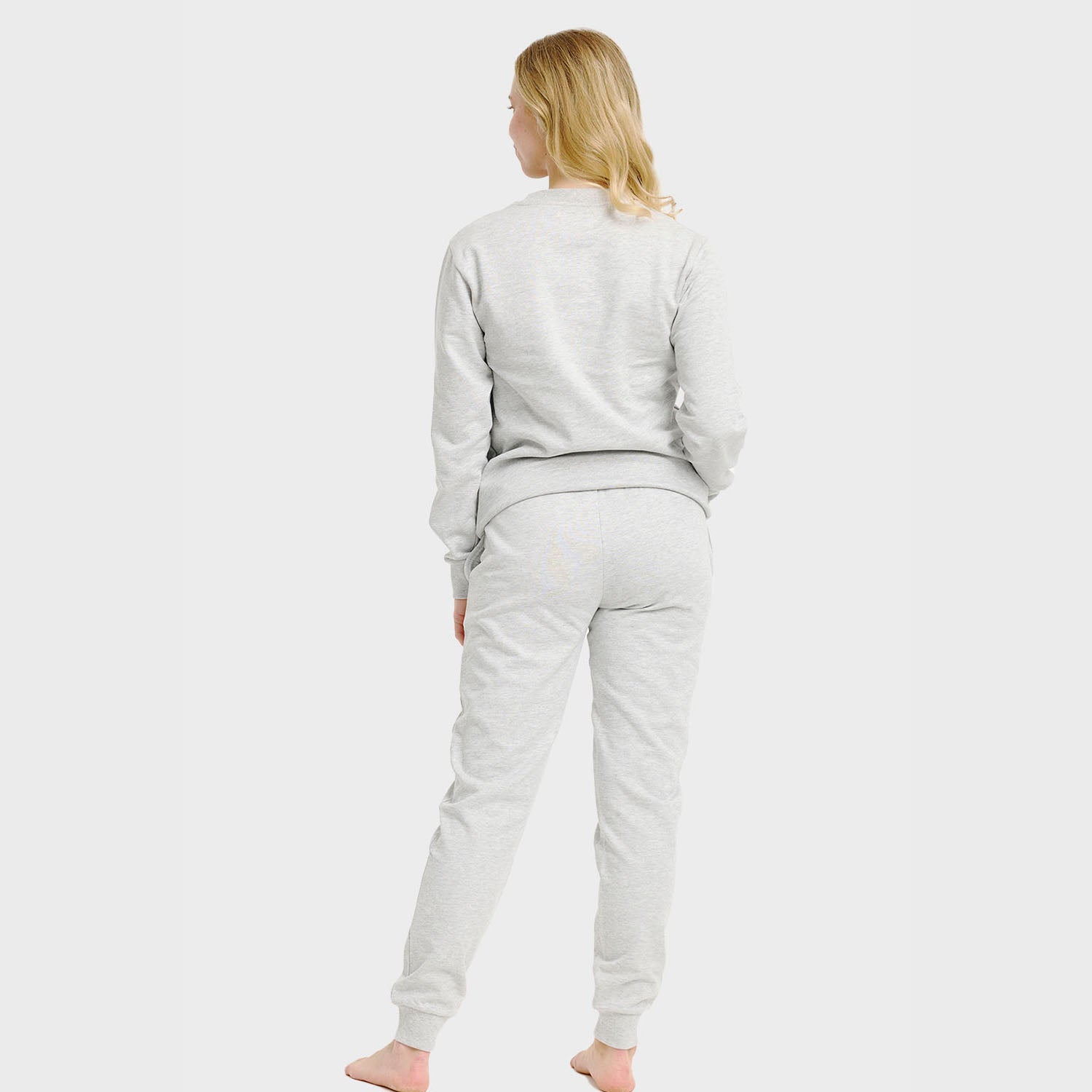 Grått sweatset – Dame